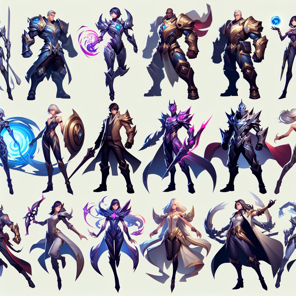 hero mobile legend png collection