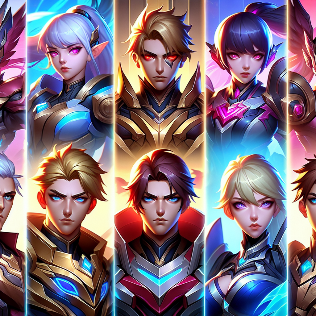 Wajah Iconik Para Hero Mobile Legends