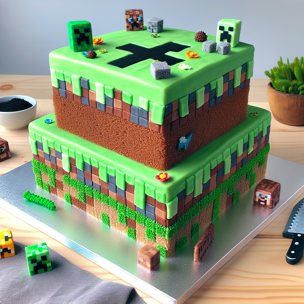 How to Create the Perfect Minecraft Cake: A Step-by-Step Guide