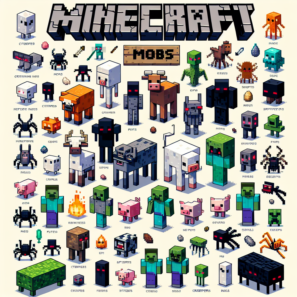 The Ultimate Guide to Minecraft Mobs: Everything You Need to Know